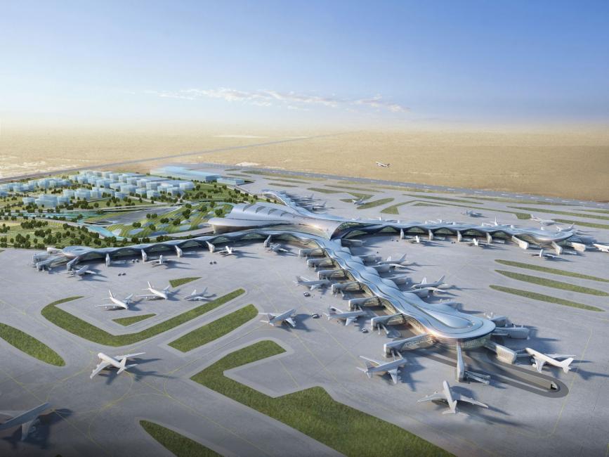 Midfield Terminal Building (MTB) at Abu Dhabi International Airport e